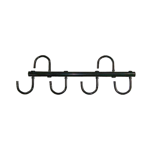 Tack Rack 4 Swivel Hooks Steel Tube