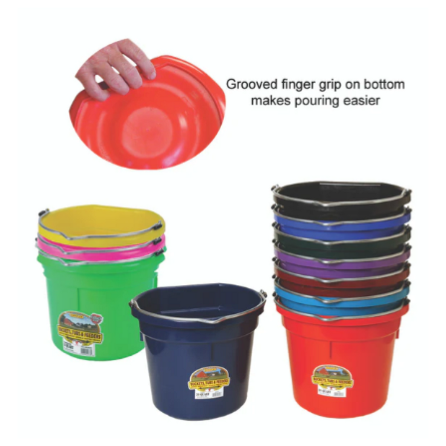 Little Giant® Duraflex Flat Back Bucket