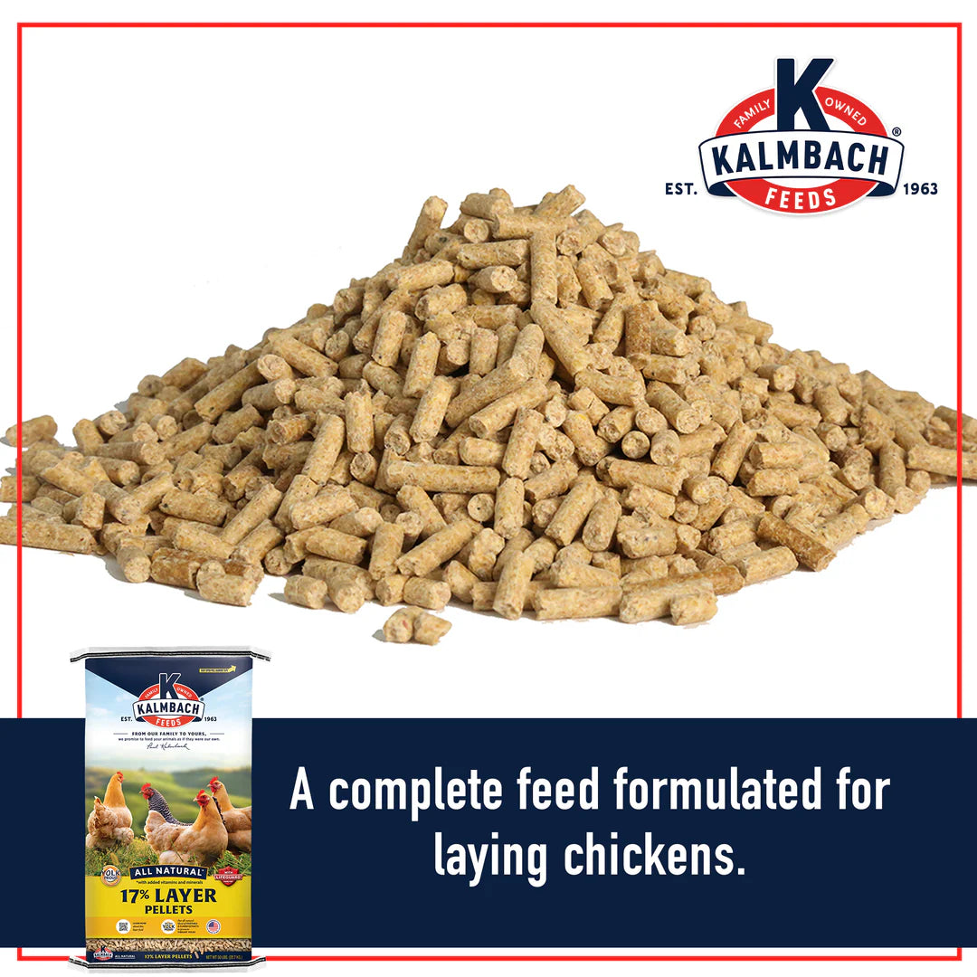 17% All Natural Layer Pellets for Chickens