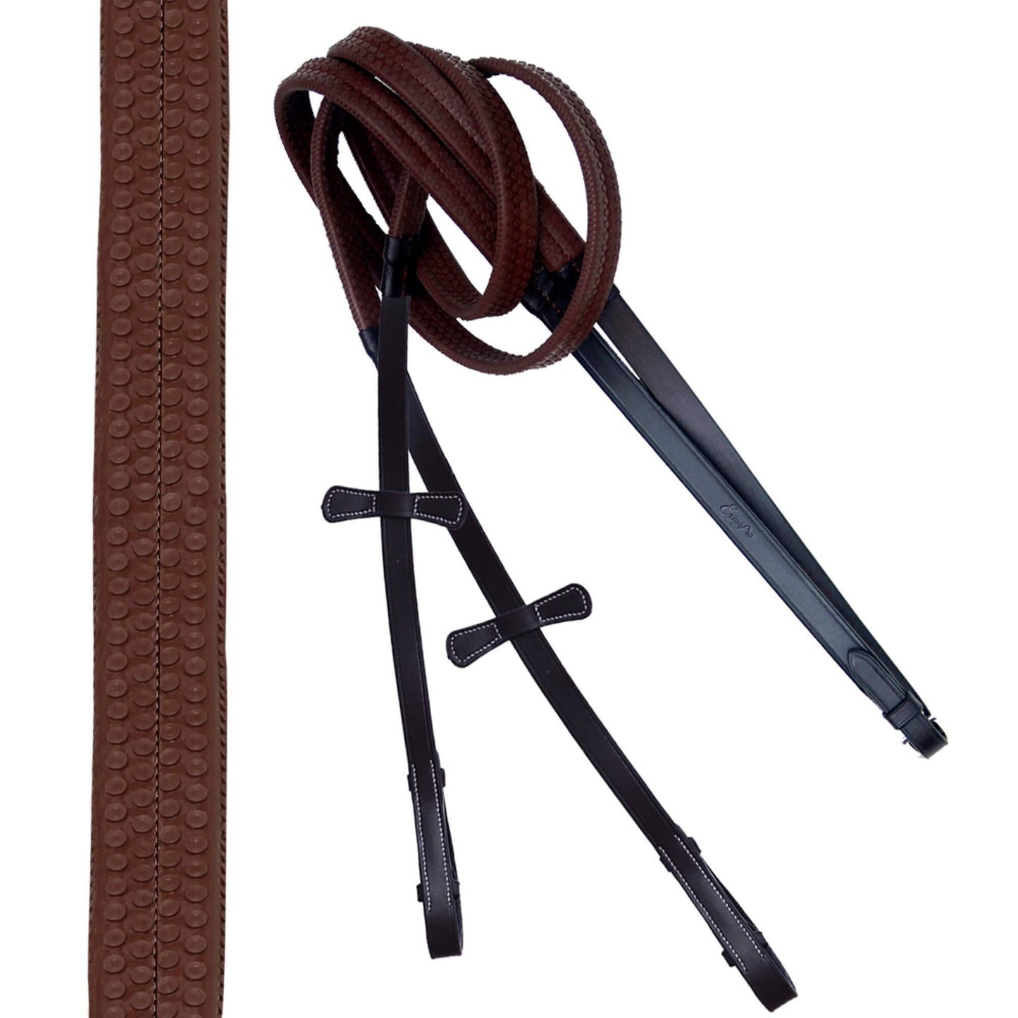 ExionPro Padded Innovative Combined Flash Unique Cut Anatomical Bridle & Reins