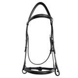 ExionPro Affordable Traditional Fancy Raised Bridle with Laced Reins