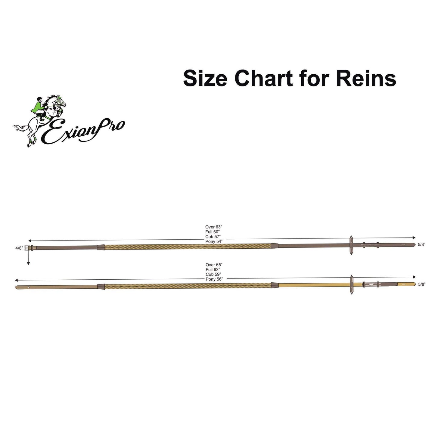 ExionPro Dotted Rubber Reins