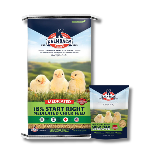 18% Start Right® Chick Feed (Medicated)