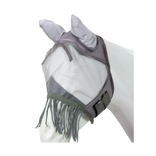 Got Flies? Fine Mesh Fly Mask with Fringe