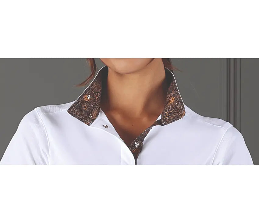 Equestrian Style Short Sleeve Shirt - Ladies