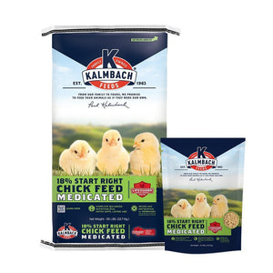18% Start Right® Chick Feed (Medicated)