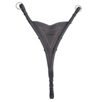 ExionPro Soft Leather Bib Running Attachment for Horse Martingale