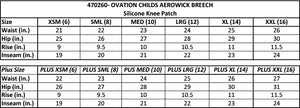 Ovation® AeroWick™ Silicone Knee Patch Tight - Child's