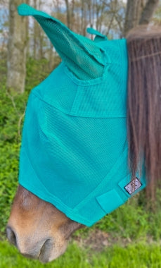 Rip Resistant Mesh Fly Mask With Ears